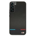 Etui BMW M Collection Triangles na Samsung Galaxy S22+ - czarne