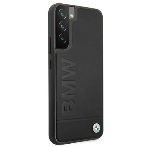Etui BMW Signature Logo Imprint na Samsung Galaxy S22+ - czarne