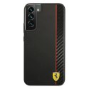 Etui Ferrari On Track Carbon Stripe na Samsung Galaxy S22+ - czarne