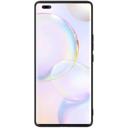 Nillkin Textured Case wytrzymałe wzmocnione etui z żelową ramką i nylonem na tyle Honor 50 Pro czarny