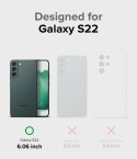 Ringke Folio Signature skórzane etui z klapką do Samsung Galaxy S22 czarny (FSS119R263)