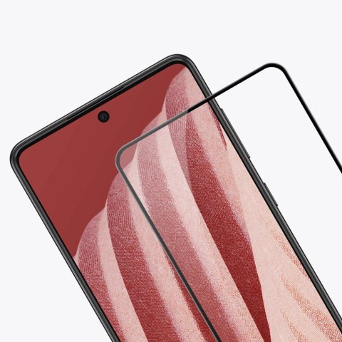 Nillkin CP+PRO ultracienkie szkło hartowane na cały ekran z ramką 0,2 mm 9H Samsung Galaxy A73 czarny