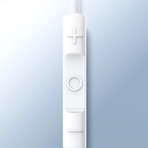 Baseus Encok H17 słuchawki przewodowe minijack 3.5mm biały (NGCR020002)