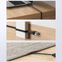 Kabel Ugreen NW102 50174 płaski sieciowy LAN Ethernet Cat. 6 2m - czarny