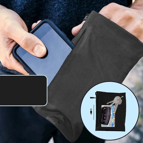 Armband do biegania opaska na ramię na telefon XL różowa