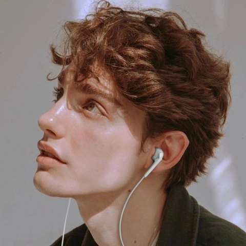 Słuchawki Dudao X3C douszne przewodowe USB-C 1.2m - białe