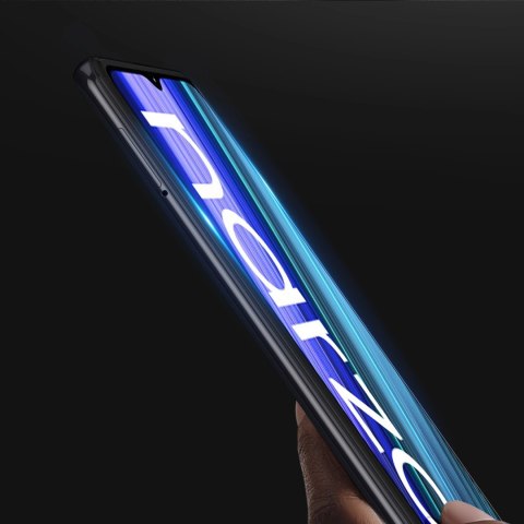 Dux Ducis 9D Tempered Glass wytrzymałe szkło hartowane 9H na cały ekran z ramką Realme Narzo 50A czarny (case friendly)