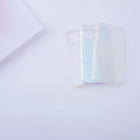 Aurora Case etui do Xiaomi Redmi Note 11 żelowy neonowy pokrowiec fioletowy