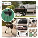 GRILL WĘGLOWY Z POKRYWĄ 41cm KINGHOFF KH-2033