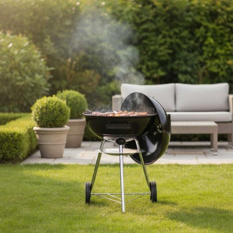 GRILL WĘGLOWY Z POKRYWĄ 41cm KINGHOFF KH-2033