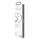 Baseus Yiven M30 kabel audio stereo AUX 3,5 mm męski mini jack 1m srebrno-czarny (CAM30-BS1)