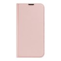 Dux Ducis Skin Pro kabura etui pokrowiec z klapką iPhone 14 Plus różowy