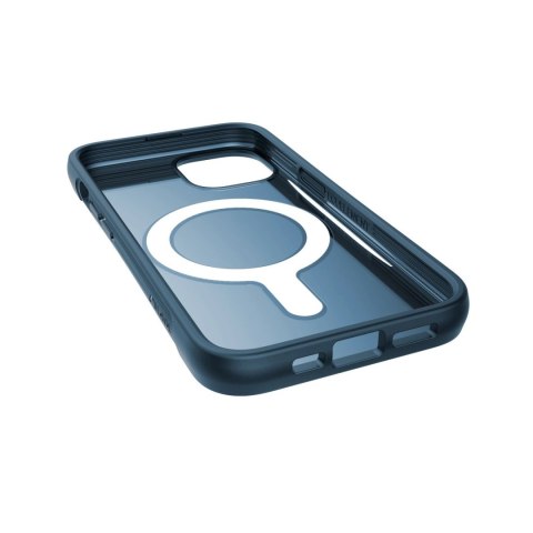 Raptic X-Doria Clutch Built Case etui iPhone 14 z MagSafe pokrowiec plecki niebieski