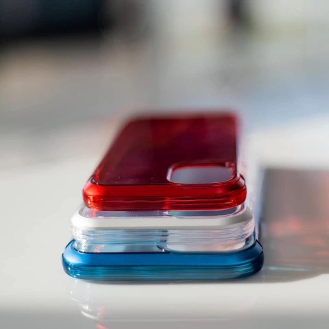 Raptic X-Doria Air Case etui iPhone 14 Pro pancerny pokrowiec srebrny
