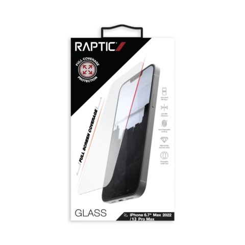 Raptic X-Doria Full Glass szkło hartowane iPhone 13 Pro Max na cały ekran