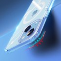 Dux Ducis Clin magnetyczne etui do iPhone 14 Plus kompatybilne z MagSafe przezroczysty