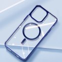 Dux Ducis Clin2 etui iPhone 14 Plus magnetyczny pokrowiec MagSafe niebieskie