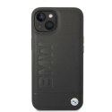 Etui BMW Signature Logo Imprint MagSafe na iPhone 14 Plus - czarne