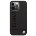 Etui BMW Signature Logo Imprint MagSafe na iPhone 14 Pro Max - czarne