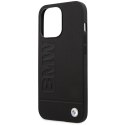 Etui BMW Signature Logo Imprint MagSafe na iPhone 14 Pro Max - czarne