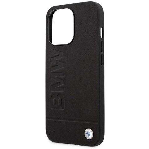 Etui BMW Signature Logo Imprint MagSafe na iPhone 14 Pro Max - czarne