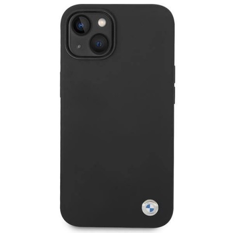 Etui BMW Silicone Metal Logo na iPhone 14 Plus - czarne
