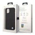 Etui BMW Silicone Metal Logo na iPhone 14 - czarne