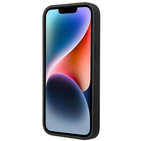 Etui Ferrari Carbon na iPhone 14 Plus - czarne