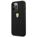 Etui Ferrari Silicone na iPhone 13 Pro / iPhone 13 - czarne