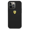 Etui Ferrari Silicone na iPhone 13 Pro / iPhone 13 - czarne