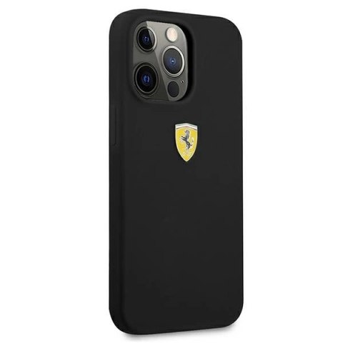 Etui Ferrari Silicone na iPhone 13 Pro / iPhone 13 - czarne