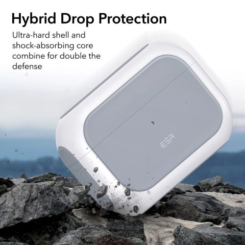 ESR Orbit Halolock z MagSafe na Apple AirPods Pro 1 / 2 - białe