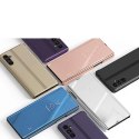 Clear View Case etui do Samsung Galaxy A14 pokrowiec z klapką niebieskie
