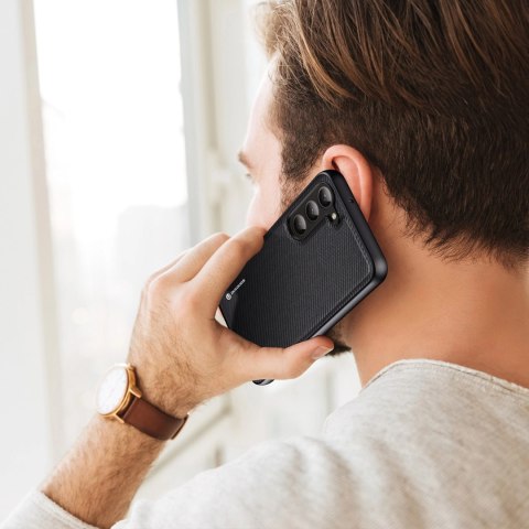 Dux Ducis Fino etui Samsung Galaxy S23+ pokrowiec z silikonową ramką czarne