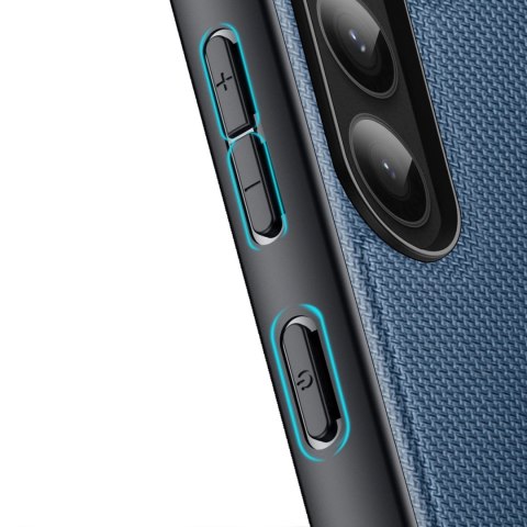 Dux Ducis Fino etui Samsung Galaxy S23+ pokrowiec z silikonową ramką niebieskie