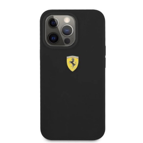 Etui Ferrari Silicone MagSafe na iPhone 13 Pro / iPhone 13 - czarne