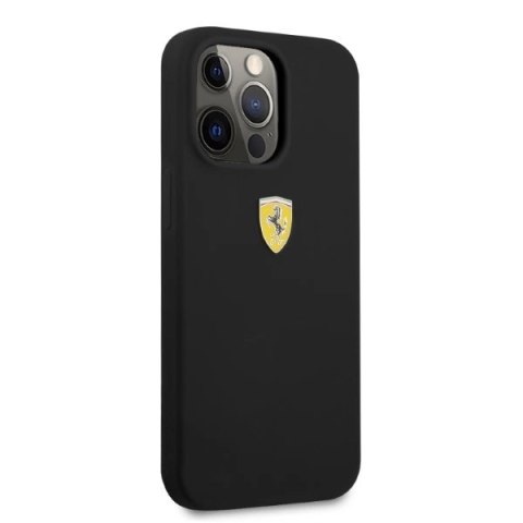 Etui Ferrari Silicone MagSafe na iPhone 13 Pro / iPhone 13 - czarne