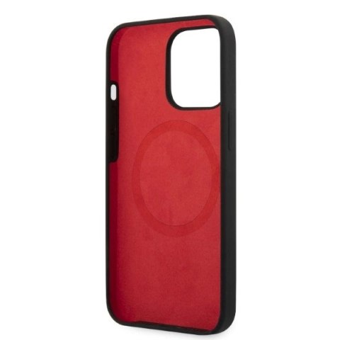 Etui Ferrari Silicone MagSafe na iPhone 13 Pro / iPhone 13 - czarne