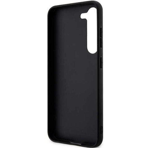 Etui Ferrari Hot Stamp Lines na Samsung Galaxy S23 - czarne