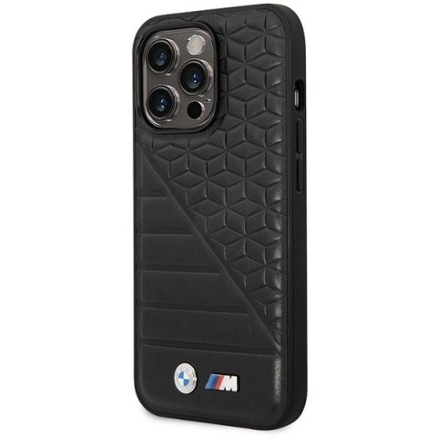 Etui BMW Bi Pattern na iPhone 14 Pro 6,1" - czarne