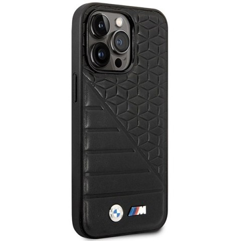 Etui BMW Bi Pattern na iPhone 14 Pro 6,1" - czarne