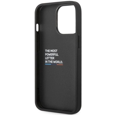 Etui BMW Bi Pattern na iPhone 14 Pro 6,1" - czarne
