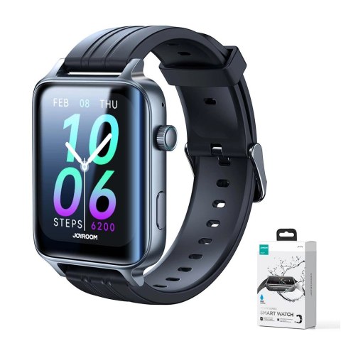 Smartwatch Joyroom Fit-Life JR-FT6 z funkcją odbierania połączeń / ochroną IP68 - czarny