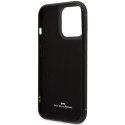 Etui BMW Leather Card Slot na iPhone 14 Pro - czarne