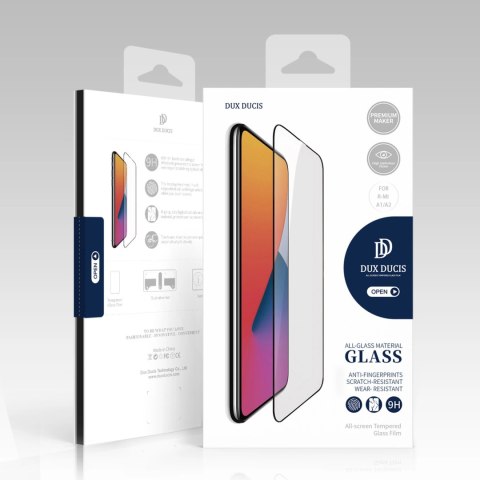 Dux Ducis 9D Tempered Glass szkło hartowane do Xiaomi Redmi A2 / Redmi A1 9H z czarną ramką