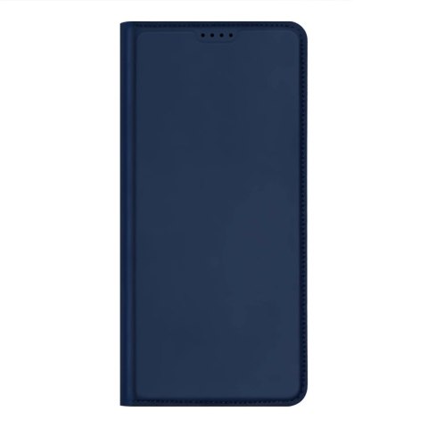 Dux Ducis Skin Pro etui do Honor Magic5 pokrowiec z klapką portfel na kartę podstawka niebieskie