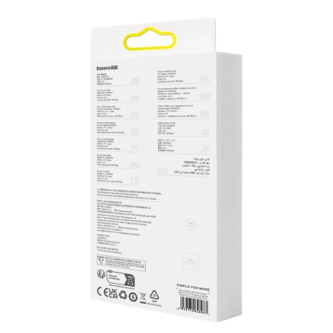 Baseus Explorer Series kabel przewód USB - Lightning 2,4A 2 m biały (CATS010102)