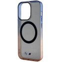 Etui BMW Gradient Bumper MagSafe na iPhone 14 Pro - szare