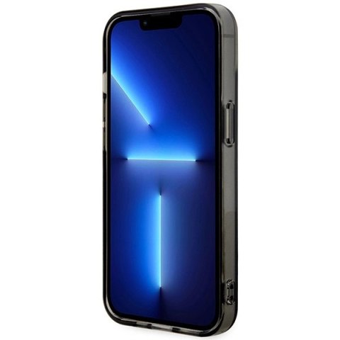 Etui BMW Pattern MagSafe na iPhone 14 Plus - szare