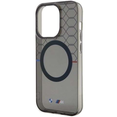 Etui BMW Pattern MagSafe na iPhone 14 Pro Max - szare